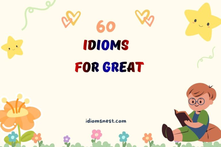 idioms for great