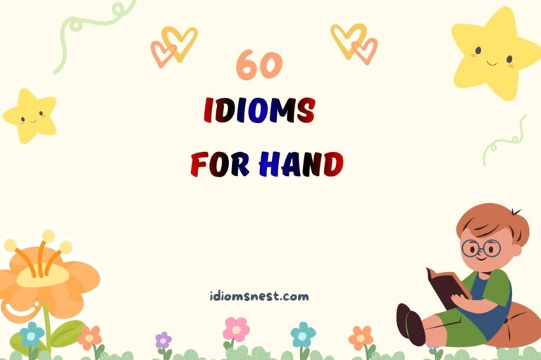 idioms for hand