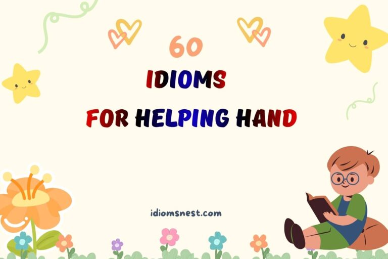 idioms for helping hand