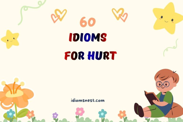 idioms for hurt
