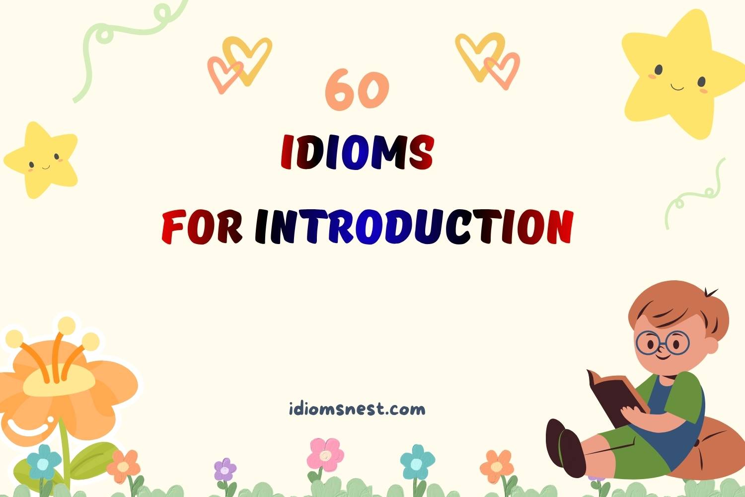 idioms for introduction