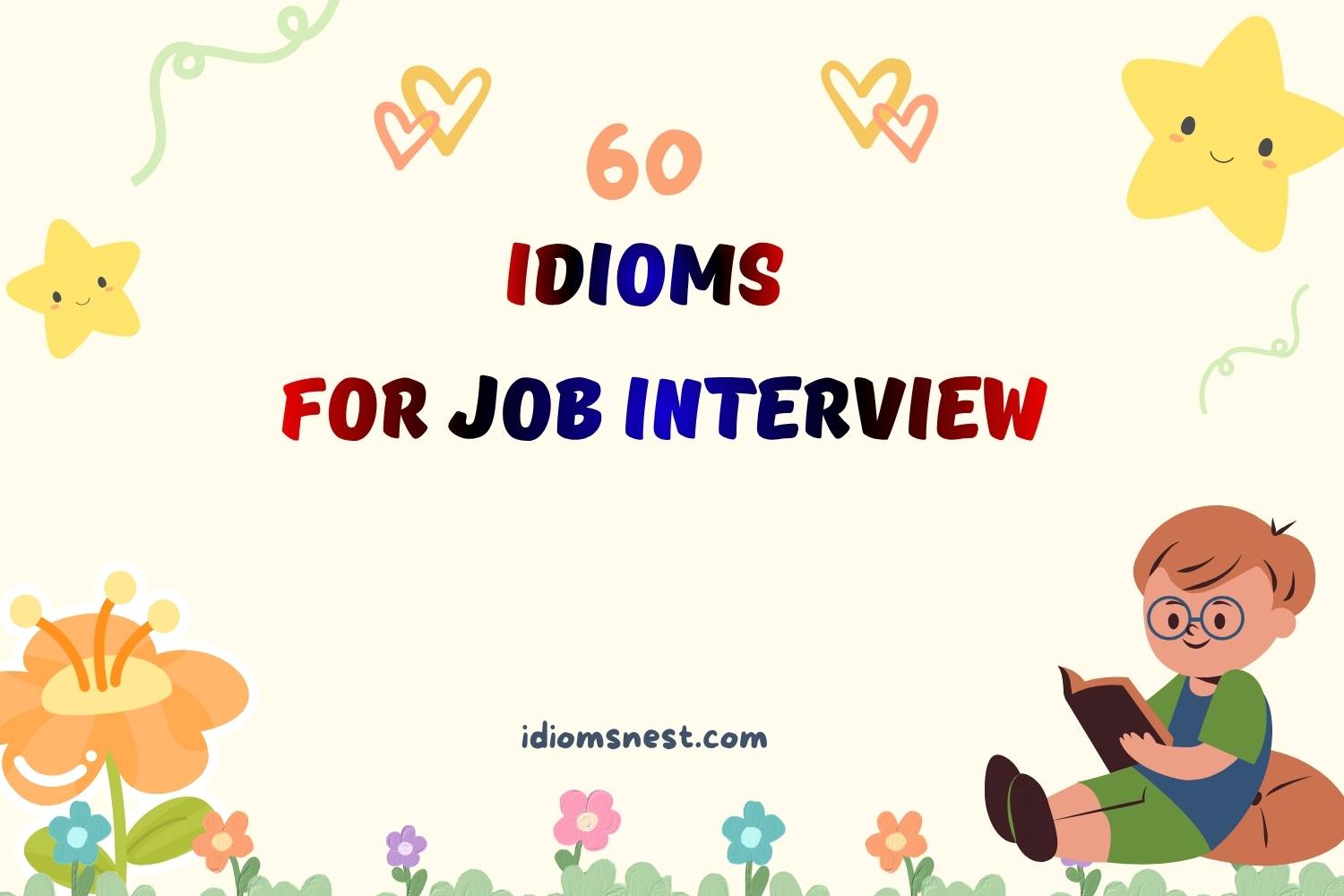 idioms for job interview