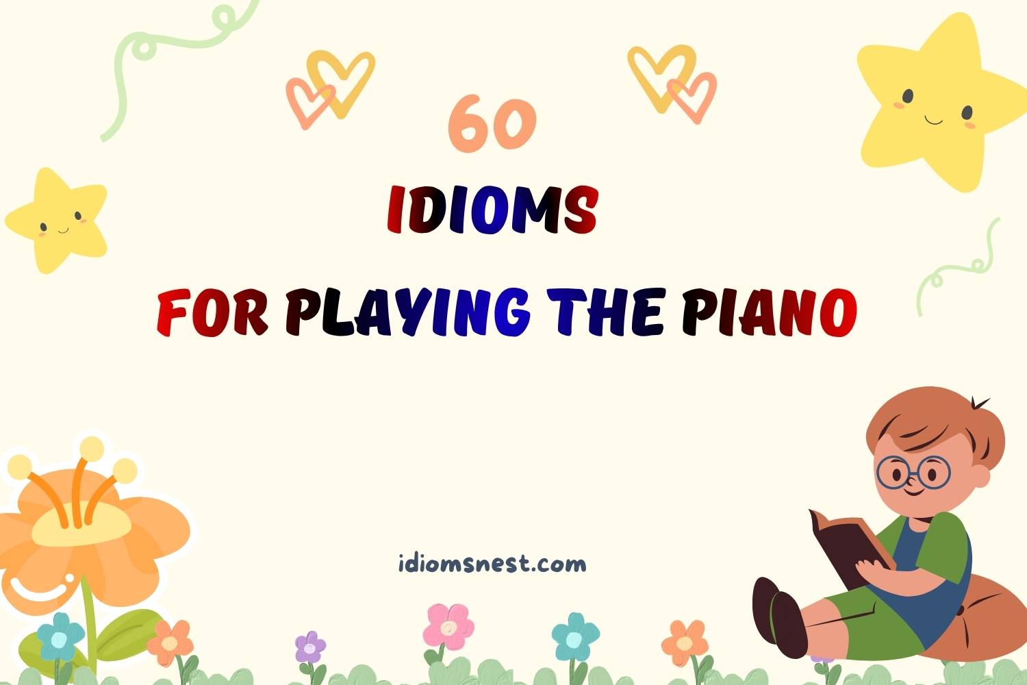 idioms for playing the piano