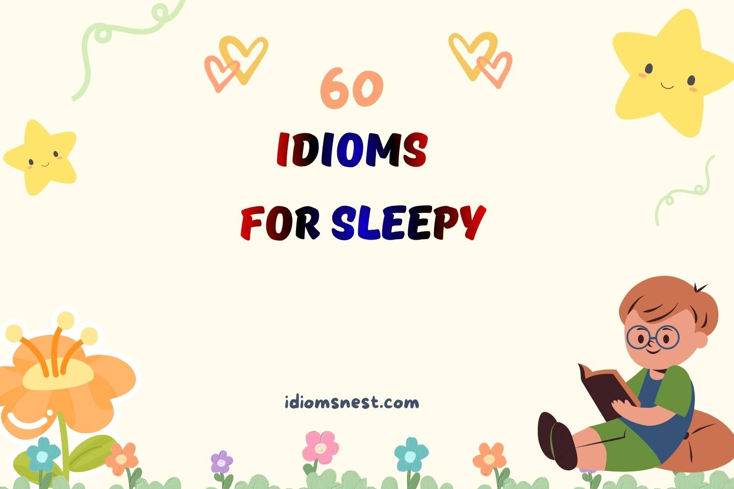 idioms for sleepy
