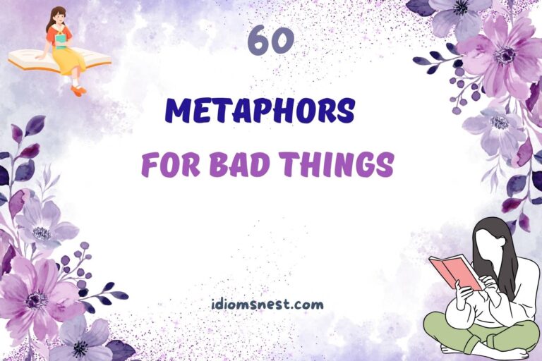 metaphors for bad things