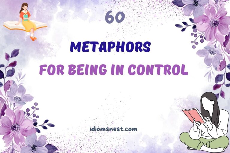 metaphors for being in control