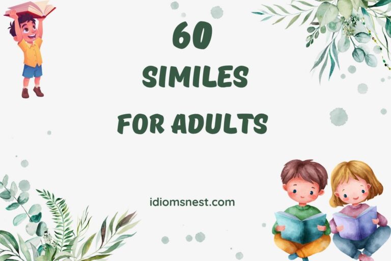 similes for adults
